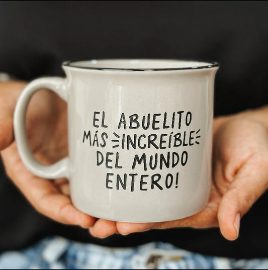 Taza Mug el Abuelito más Increíble - Blanco