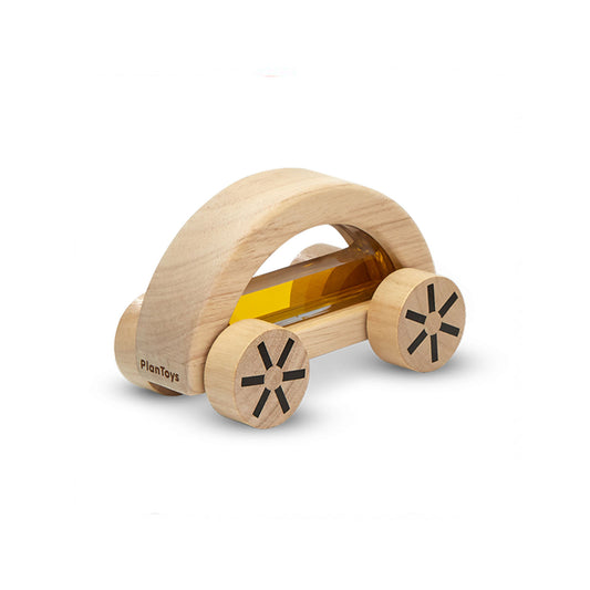 Carro de Madera Aquamovil - Amarillo