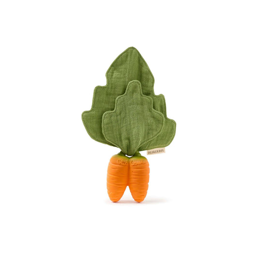Cathy The Carrot Mini Doudou - Teether