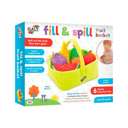 Cesta de Frutas para Llenar y Vaciar