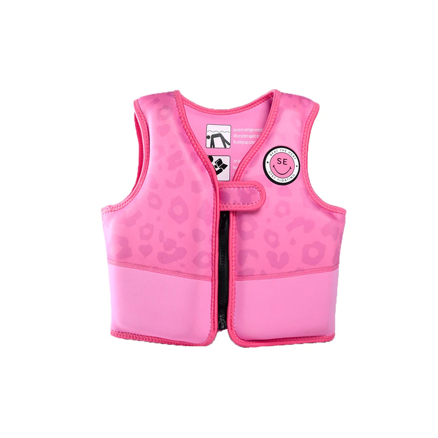 Chaleco de Natación Neón Leopard