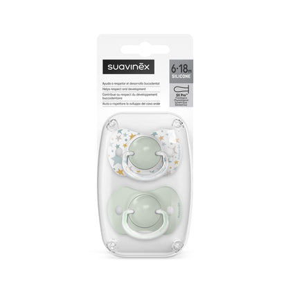 Chupón con Tetina Fisiológica SX Pro 0-6 m x 2 Und