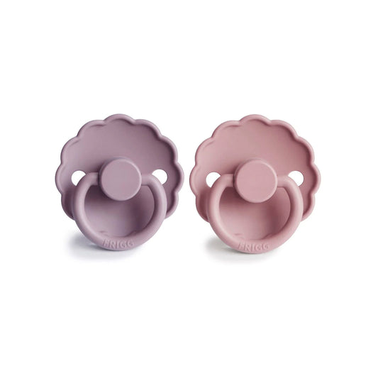 Chupones Packs 2 - Daisy Baby Pink Soft Lilac - 6 a 18 Meses