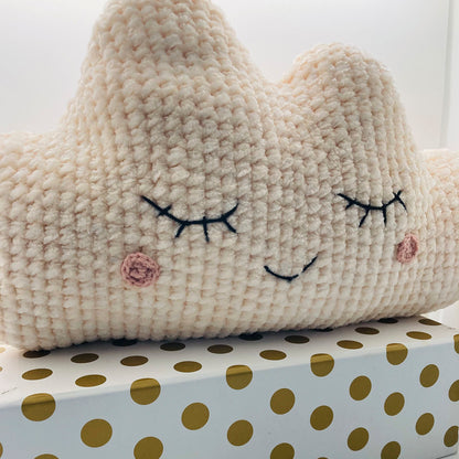 Cojín Nube Rosa Palido