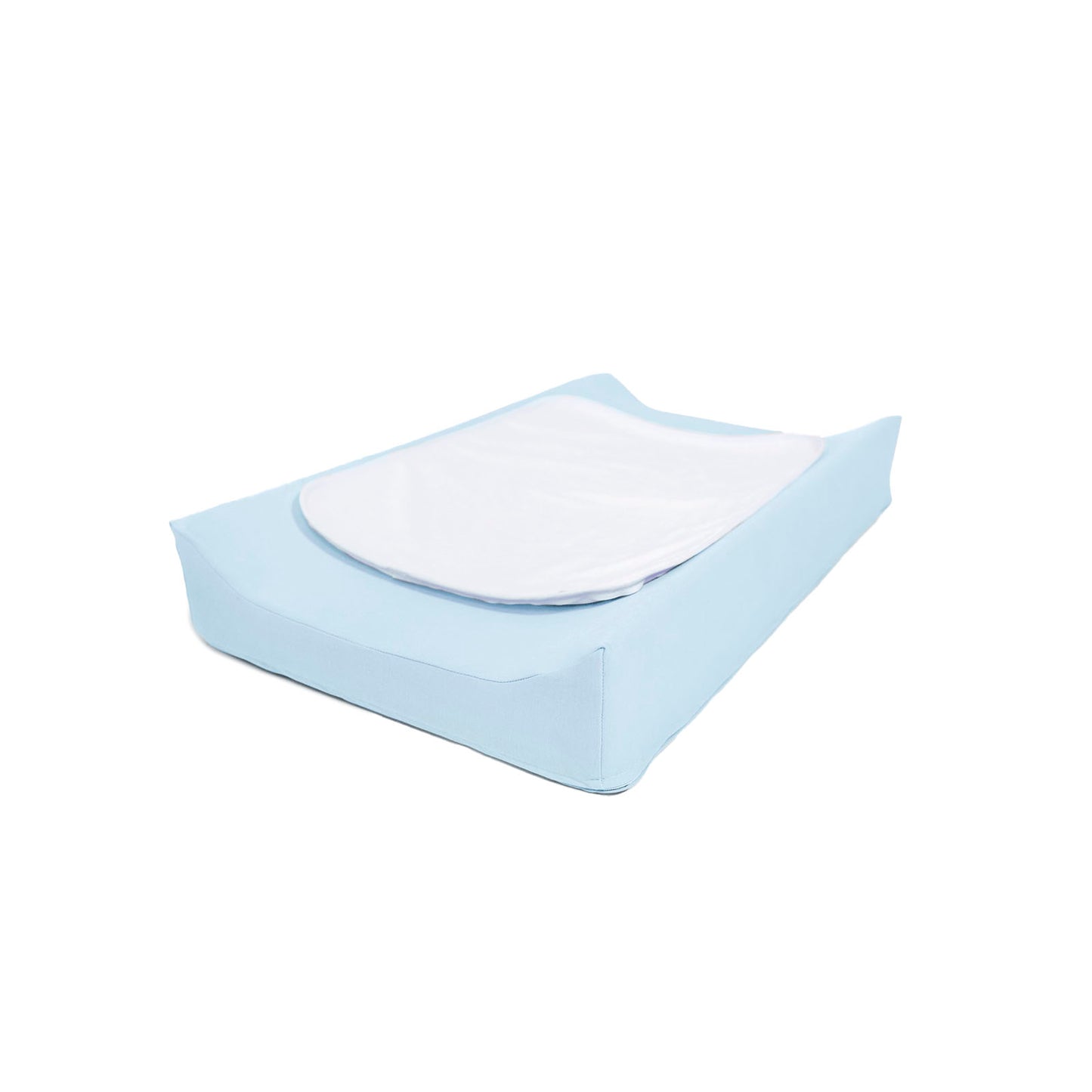Colchón Cambiador 70x40 Tapete Impermeable Celeste Entero