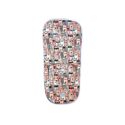 Colchoneta de Coche - Monsters and Friends Pink