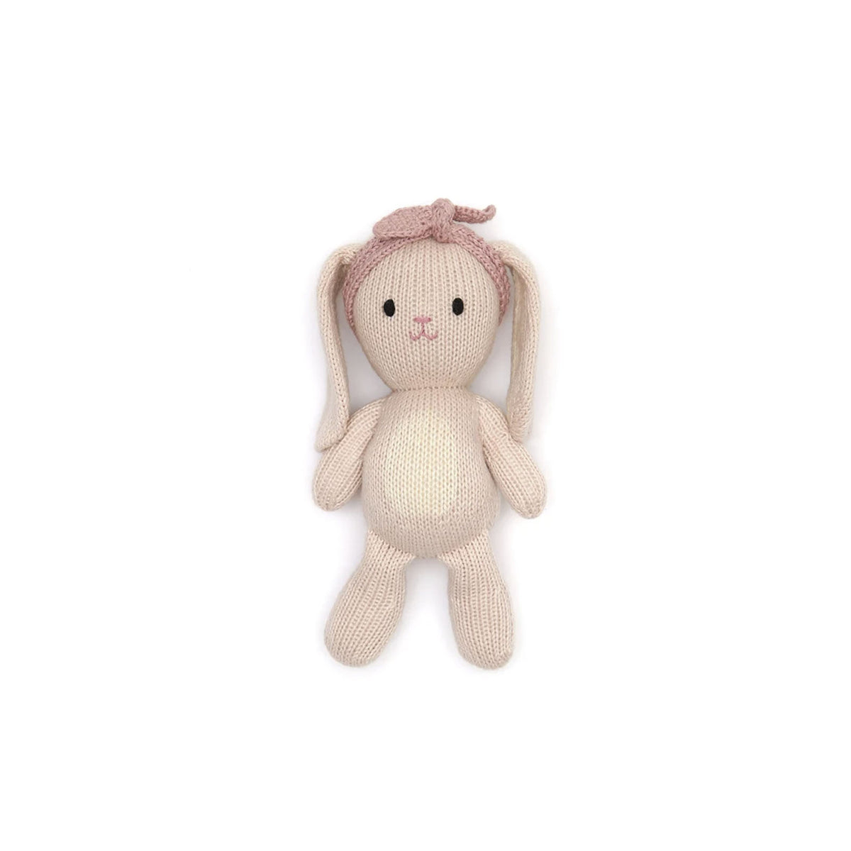 Conejito Tejida Rosada 21.5 cm