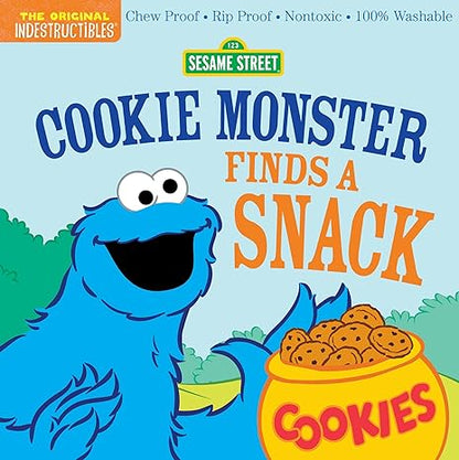 Libro Indestructible - Cookie Monster Finds a Snack