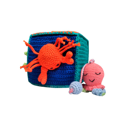 Cubo Sensorial - Marino