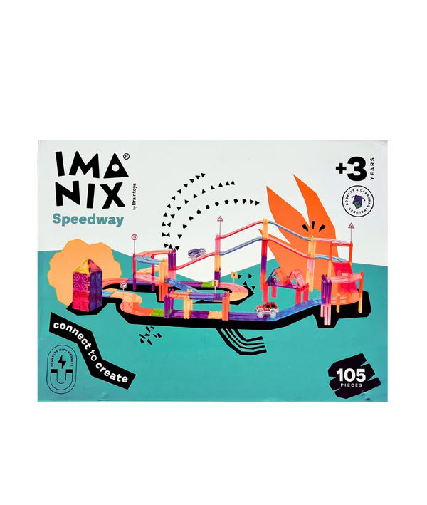 Imanix - Pista de Carreras 105 Piezas