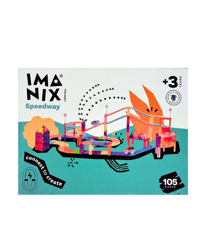 Imanix - Pista de Carreras 105 Piezas