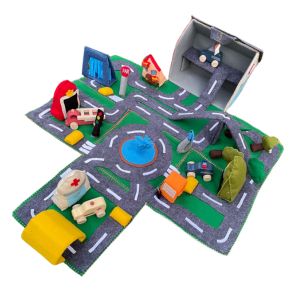 Casita de fieltro Ciudad