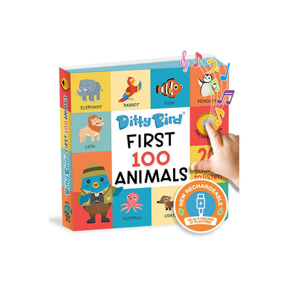 Ditty Bird - Mis Primeras 100 Palabras de Animales en Ingles