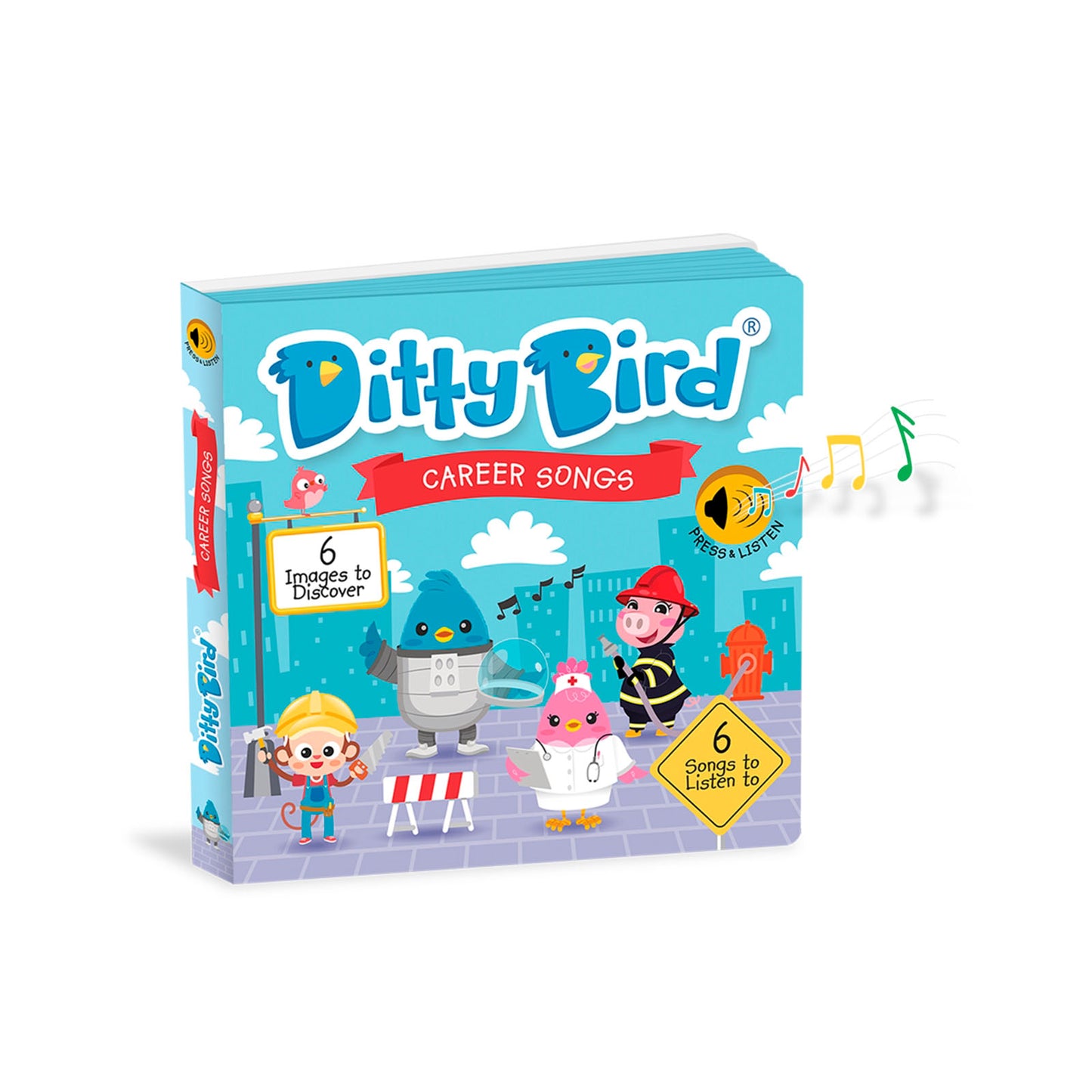 Ditty Bird - Canciones de Profesiones en Inglés