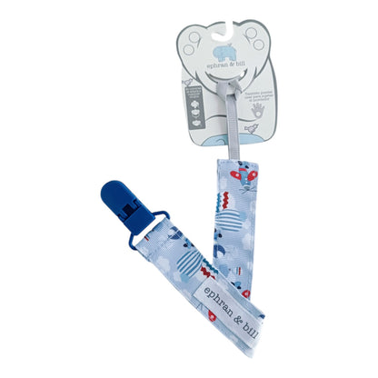 Porta Chupón con Clip Silicona