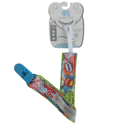 Porta Chupón con Clip Silicona