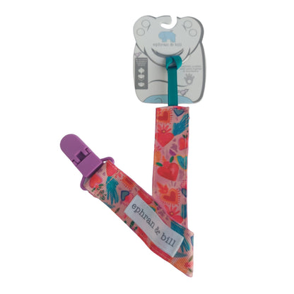 Porta Chupón con Clip Silicona