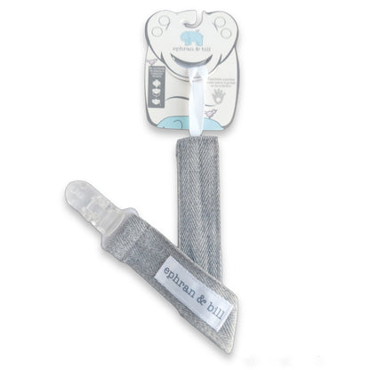 Porta Chupón con Clip Silicona