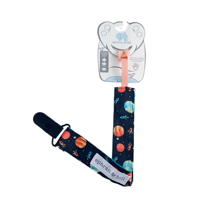 Porta Chupón con Clip Silicona