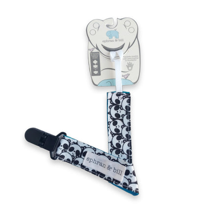 Porta Chupón con Clip Silicona