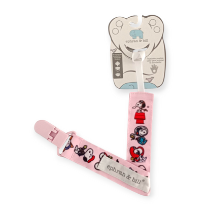 Porta Chupón con Clip Silicona