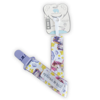 Porta Chupón con Clip Silicona