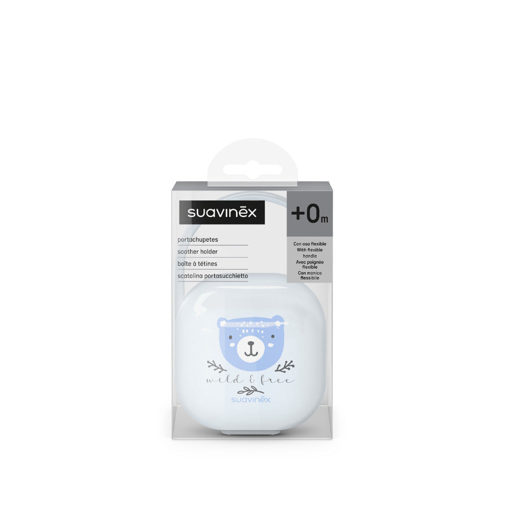 Porta Chupón Wild Azul