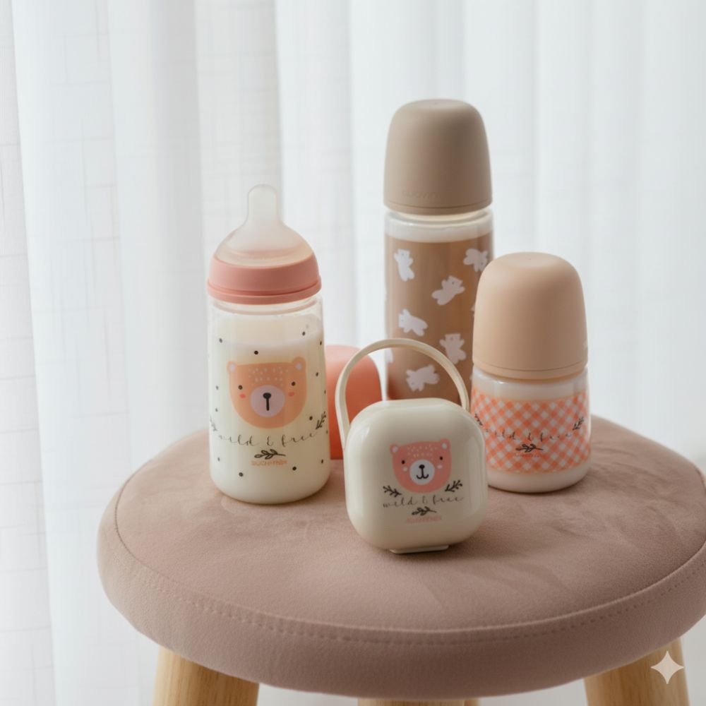 Porta Chupón Wild Rosado