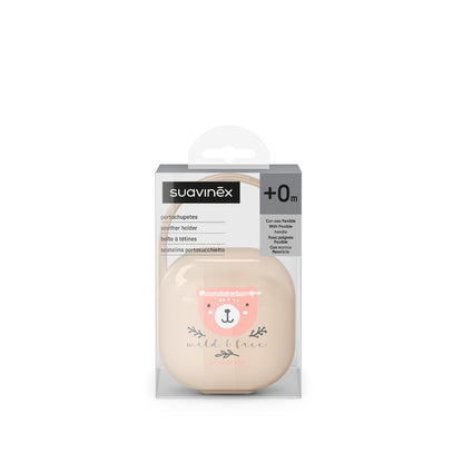 Porta Chupón Wild Rosado