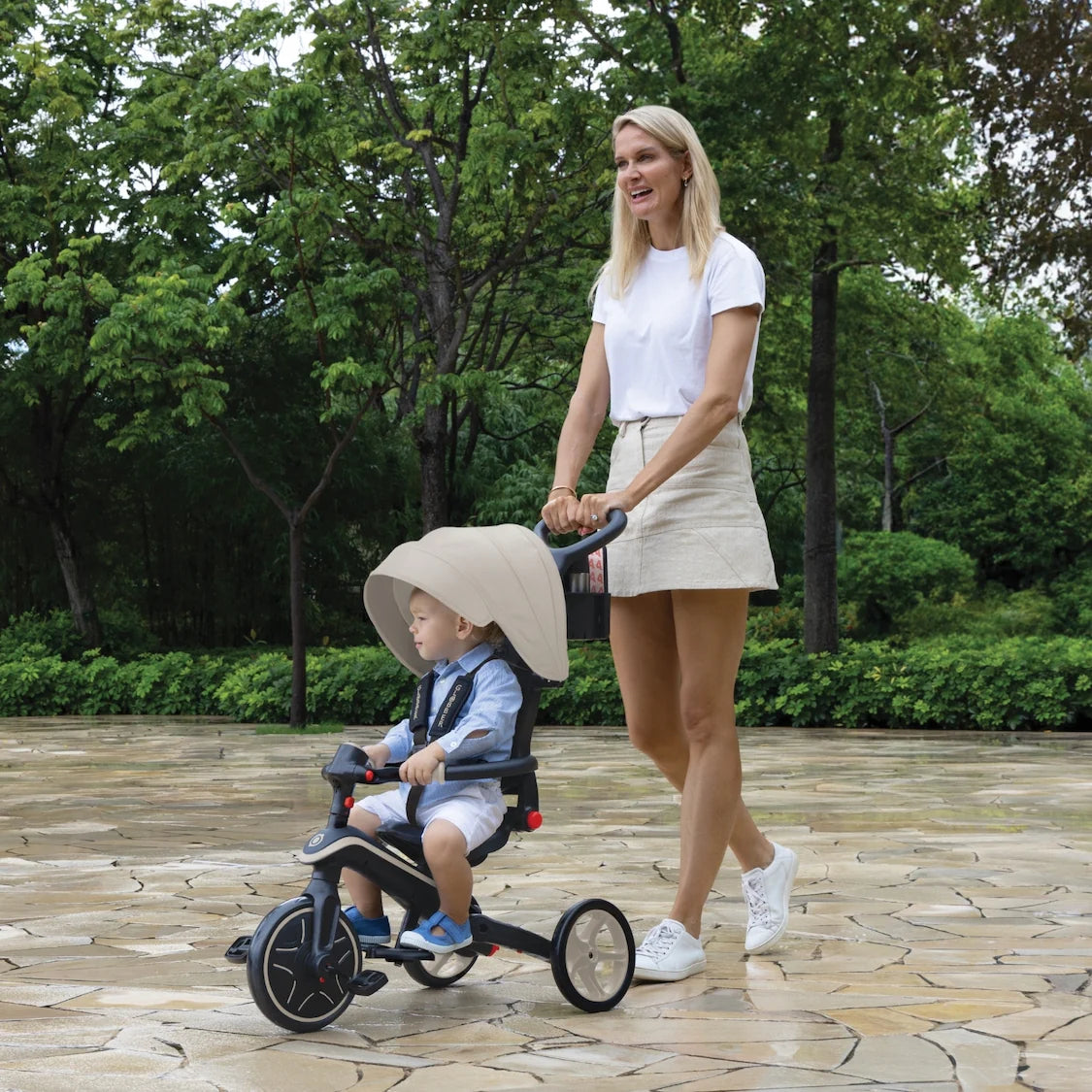 Trike explorer Foldable 4 en 1 bordeaux | Leroy Merlin Trike explorer Foldable 4 en 1 bordeaux | Leroy Merlin