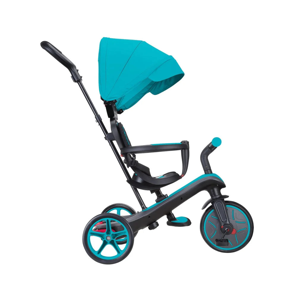 Triciclo 4 en 1 Explorer Trike v2 - Celeste