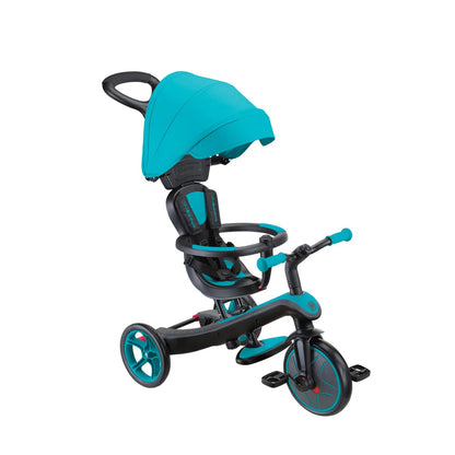 Triciclo 4 en 1 Explorer Trike v2 - Celeste