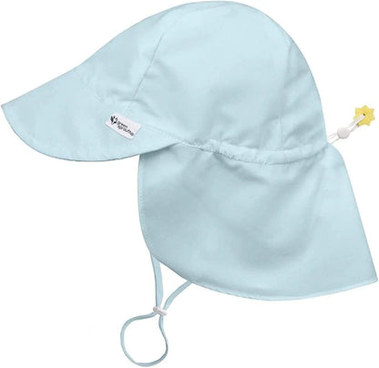 Flap Hat - Light Aqua