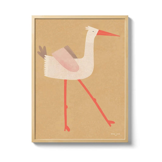Póster Funny Little Bird Maa-Noo