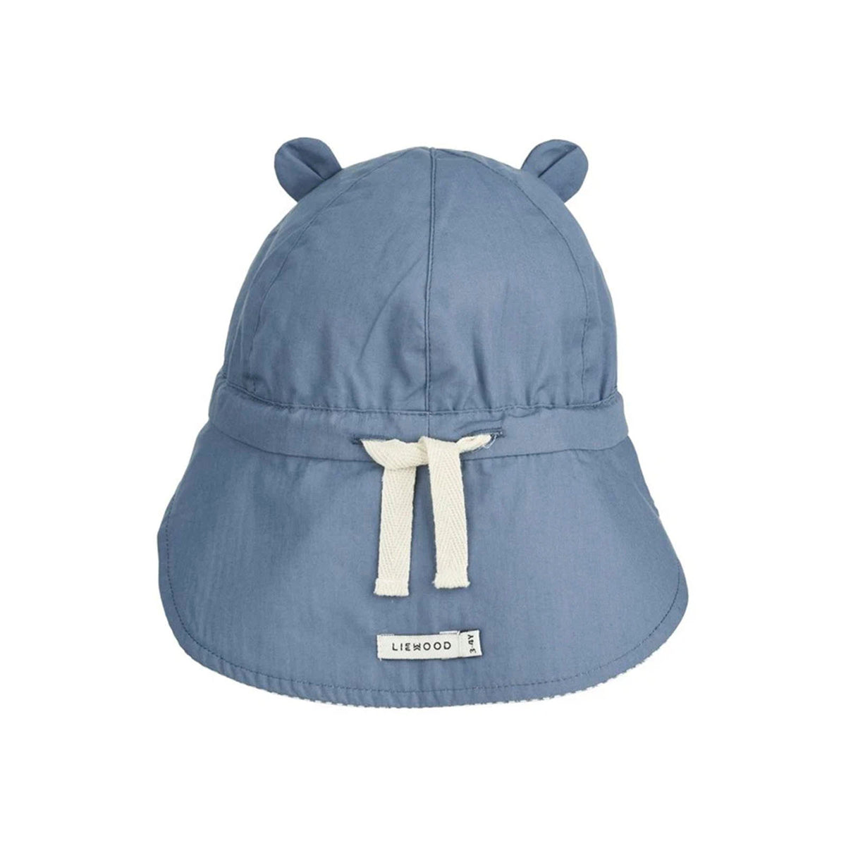 Gorm Blue Gorra Reversible Gorm - Rayas Blue White – Little Design