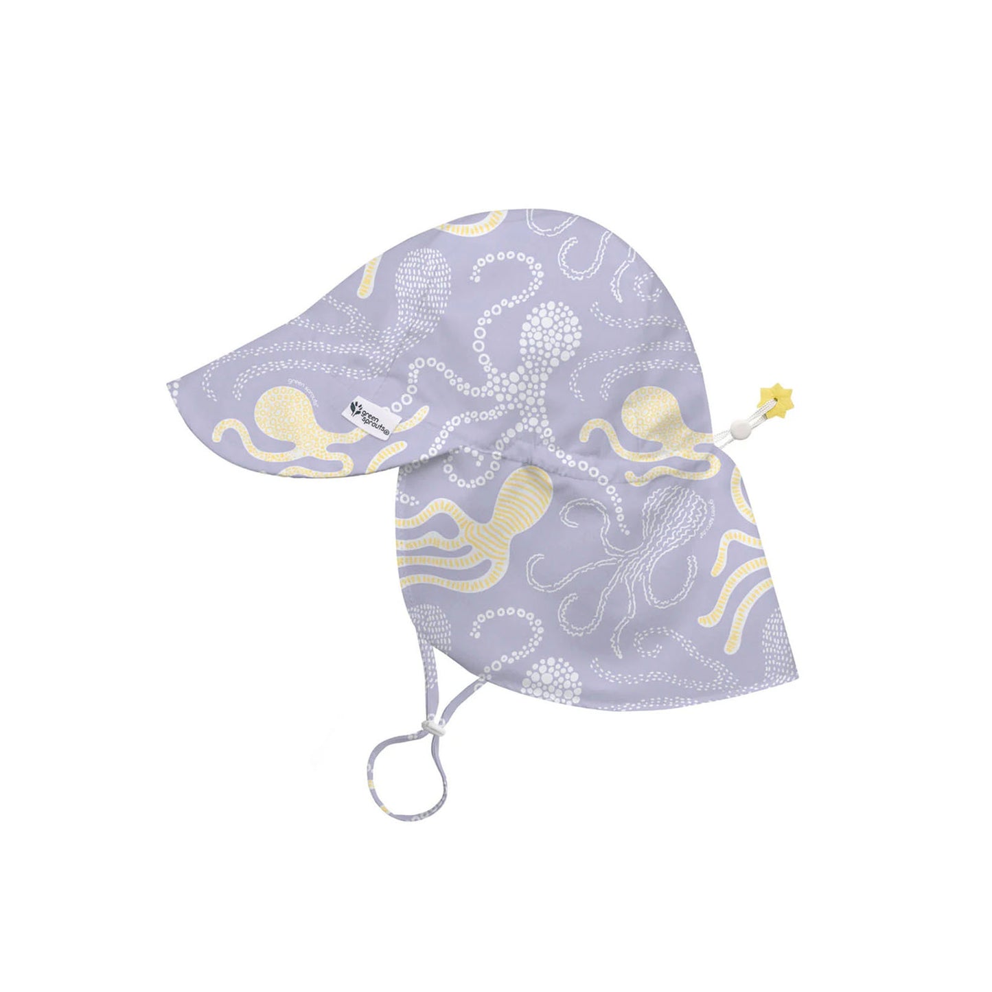 Gorro Flap Hat - Lavender Octopus