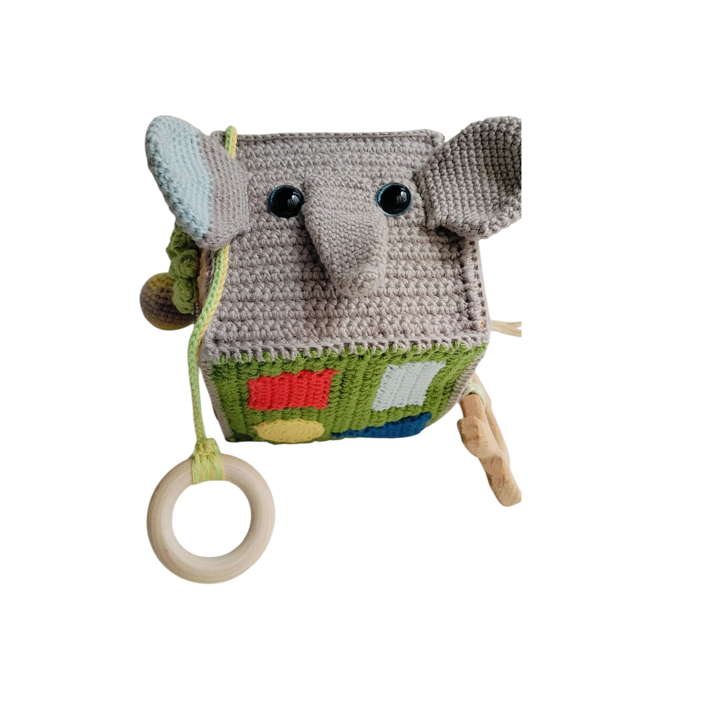 Cubo Sensorial - Elefante