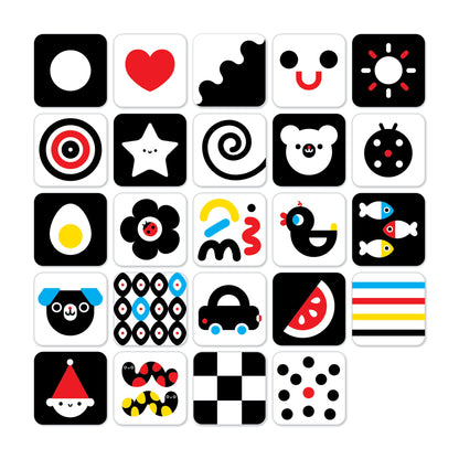 Tarjetas de Alto Contraste 0 a 3m+