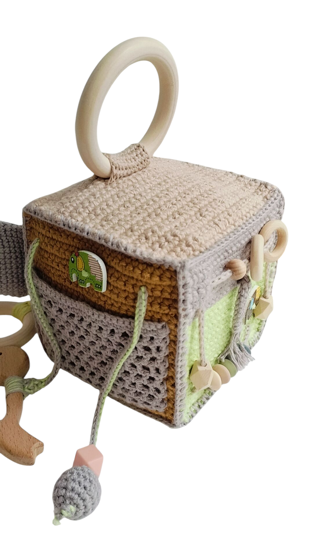 Cubo Sensorial - Elefante