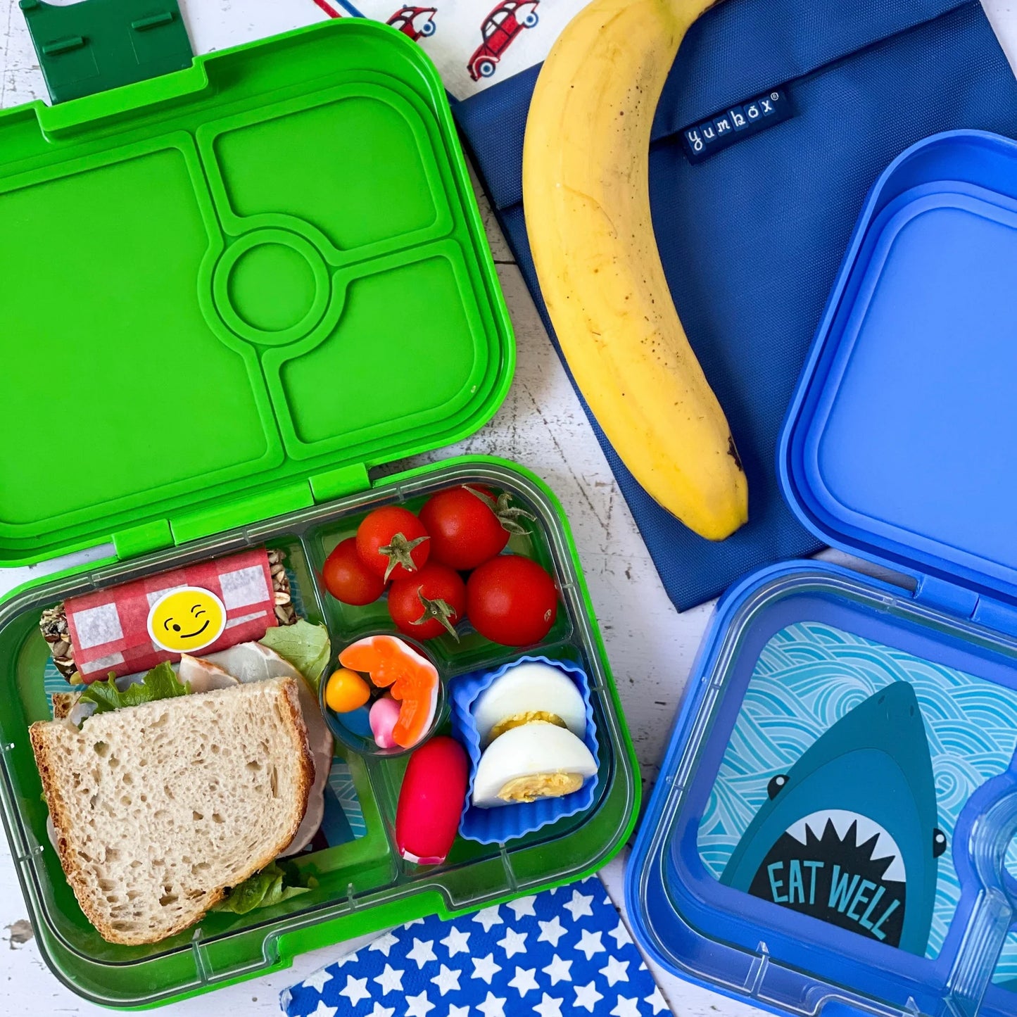 Yumbox Panino - Jurassic Green - Dino Tray