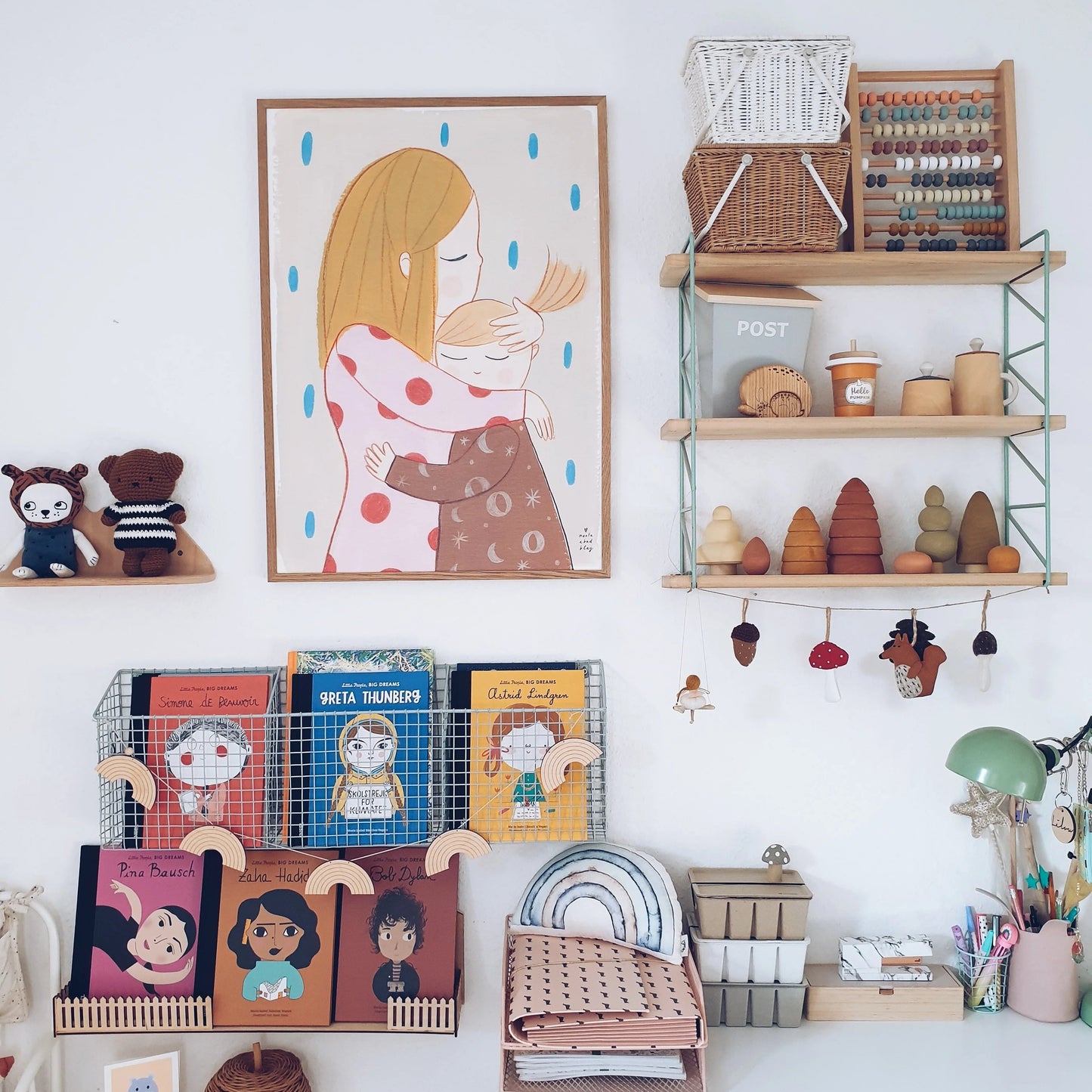 Print Embrace Sisters - 50x70 cm