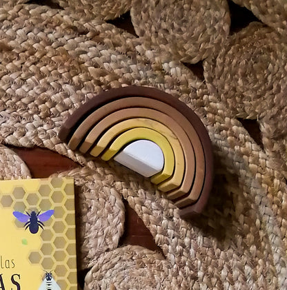 Arcoíris Mediano 23cm Abeja