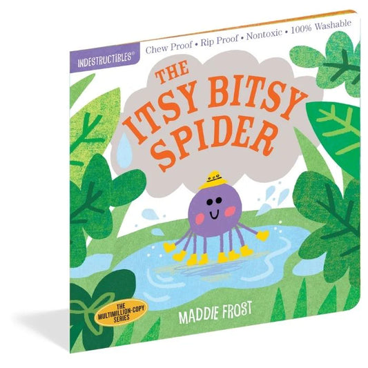Libro Indestructible - Itsy Bitsy Spider