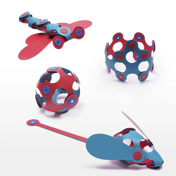 Clixo Itsy - Flamingo Turquoise 18 Pzas