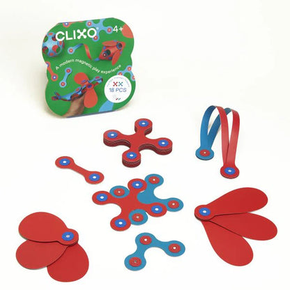 Clixo Itsy - Flamingo Turquoise 18 Pzas