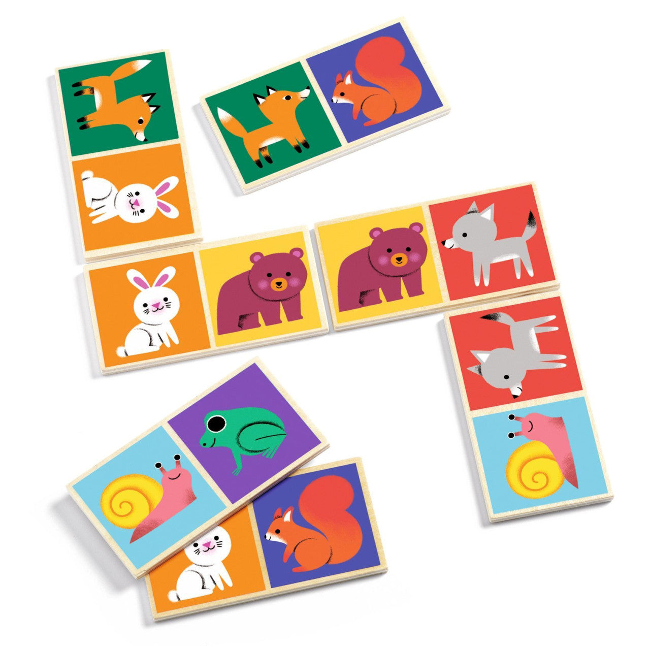 Juego de Mesa - Domino Wood