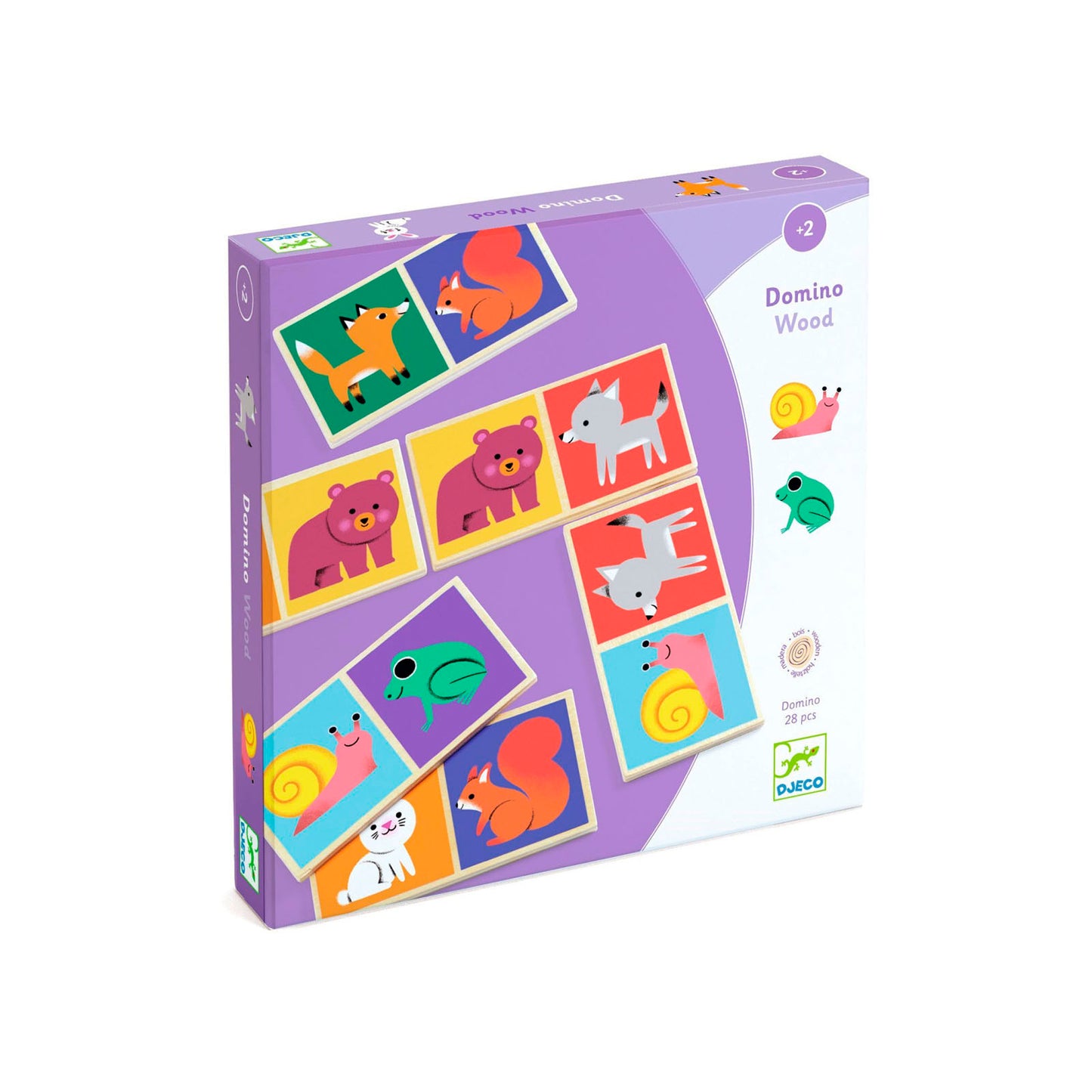 Juego de Mesa - Domino Wood