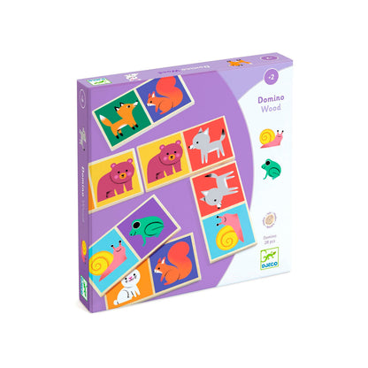 Juego de Mesa - Domino Wood