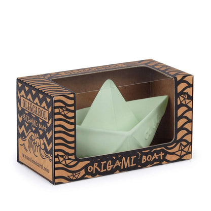 Juguete de Baño - Origami Boat Mint