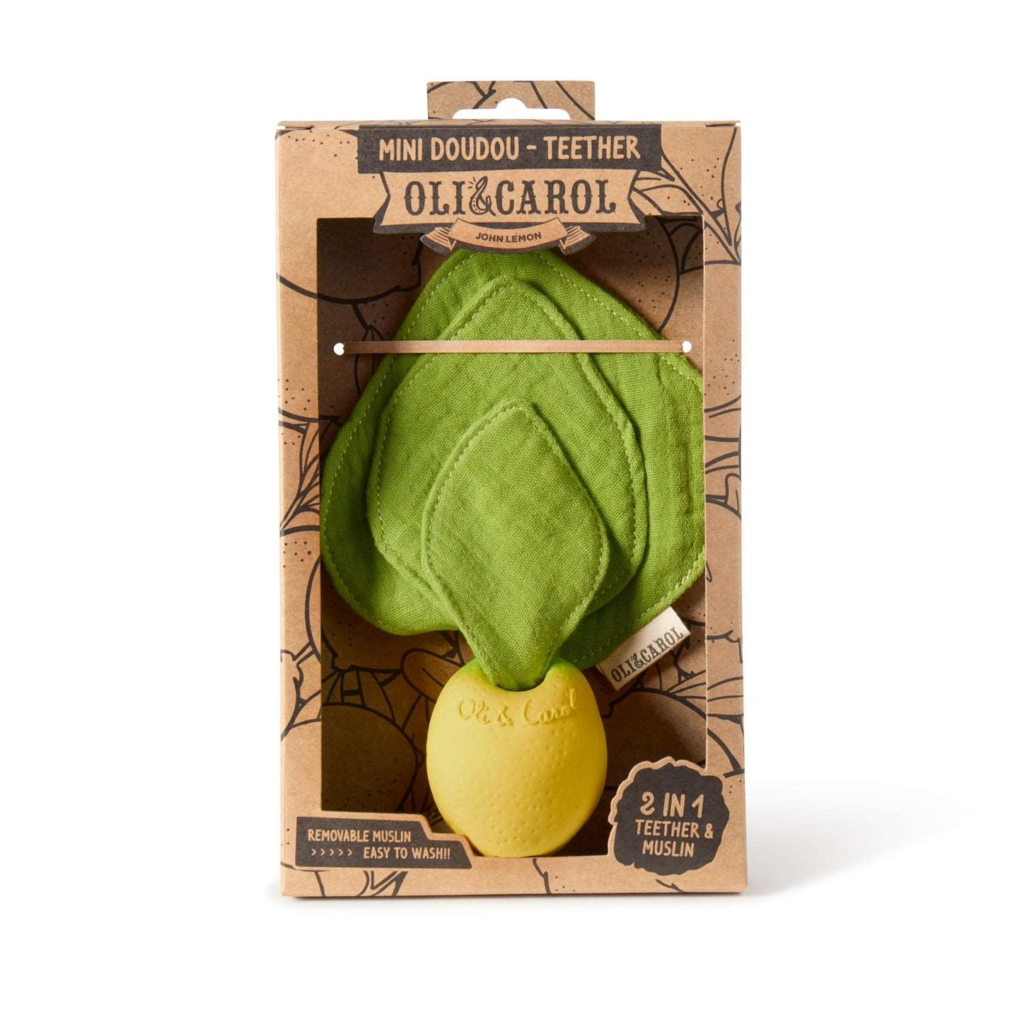 Mordedor Juguete - Jhon Lemon Mini Doudou